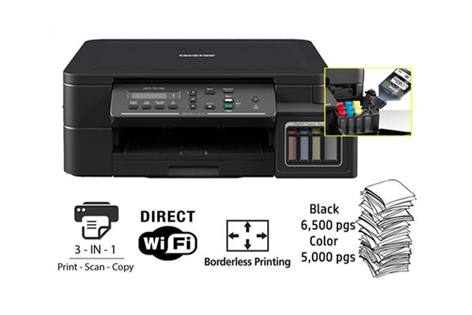 dcp t510w wireless setup